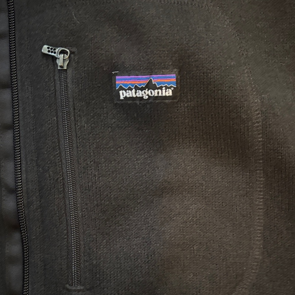 Patagonia Black Fleece Vest - Picture 2 of 3